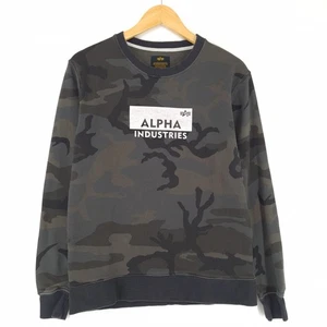 Sudadera Vintage Alpha Industries Hombre Camuflaje Kp9 Talla S - Imagen 1 de 8