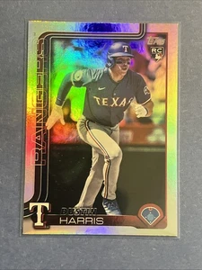 2025 Topps Silver Rookie #374 Dustin Harris Texas - Imagen 1 de 2