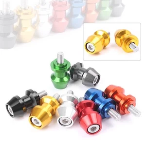 Motorcycle Swingarm Spools Sliders Black For R1 R6 YZF-R1 YZF-R16 1998-2013 2014 - Bild 1 von 12