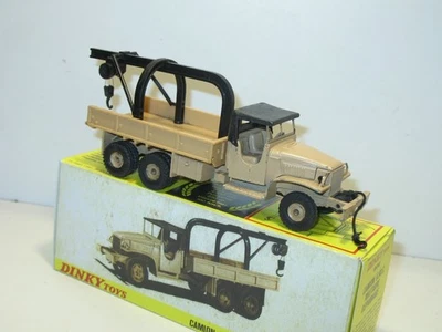 DINKY TOYS, Camion Gru Lot 7 SABLE GMC Militare Completo, Depannage D - Immagine 1 di 4