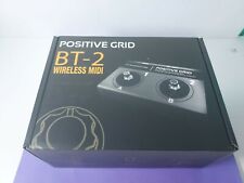 New Open Box Positive Grid BT-2 Wireless Bluetooth MIDI Pedalboard for sale