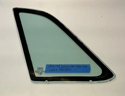 VOLVO 144-264 1981-1993 4 PUERTAS LADO CONDUCTOR VENTILACIÓN TRASERA CRISTAL USADO Foto 1 de 2