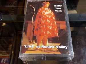 Betty Lou York "LIVE At Renfro Valley" [Comedy] New Factory Sealed Cassette Tape - Picture 1 of 7