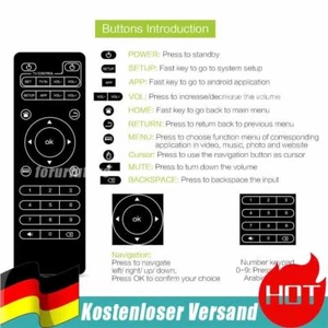 Ersatz Fernbedienung für Android Smart Tv Box MXQ pro 4K X96 M8, T95N T95X - Bild 1 von 9