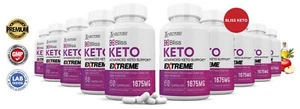 Bliss Keto ACV Extreme Pills 1675 MG Stronger Than Gummies Keto Support 10 Pack - Picture 1 of 5