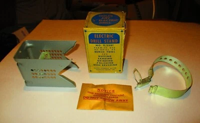 Vintage Sears Roebucks 9-2581 Electric Drill Stand in Original Box - Image 1 of 3