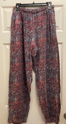 New England Patriots Men's Lounge Pants - Size Large - Cotton/Poly Cover