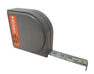 Cinta métrica inglesa Mitutoyo 10 pies / 3 m (en/mm) - alta calidad - Imagen 1 de 1