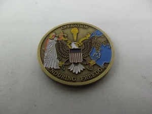 Operation Enduring Freedom Afghanistan challenge coin - Bild 1 von 3