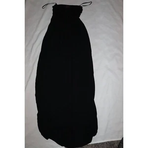 Even Womens Gown Dress Black Maxi Stretch Sweetheart Neck Sleeveless S New - Picture 1 of 4