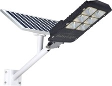 LAMPIONE LED CON PANNELLO SOLARE STAFFA E TELECOMANDO 200-300-400-500-600W IP66