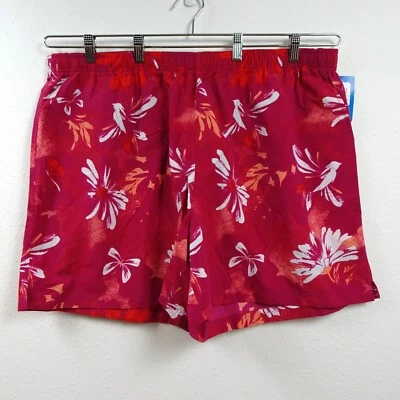 Columbia Shorts Women's Plus Size 3X Pink Floral Sandy River Elastic Waist - Image 1 of 4
