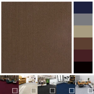 12pcs 12sq Ft Peel and Stick Carpet Floor Tiles Self Adhesive Wall Tiles Sticker - Bild 1 von 29