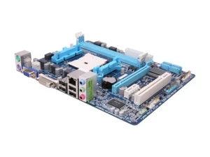 GIGABYTE GA-A55M-DS2 AMD A55 Socket FM1 mATX Motherboard - Picture 1 of 3