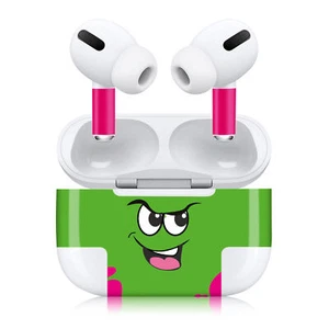 Dekorfolie Schutzfolie Air Pod Pro 3 Design Folien Set Neon Splash R190-07 - Zdjęcie 1 z 7