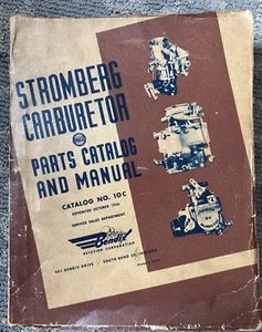 Stromberg Carburetor Parts Catalog And Manual October 1948 No. 10C - Picture 1 of 12
