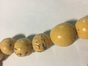 Natural Polished Round Tagua Nut Beads 17mm 20mm       