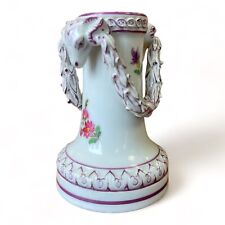 Meissen Vase sehr selten absolute Rarität mit Widder Girlanden 8,5 cm