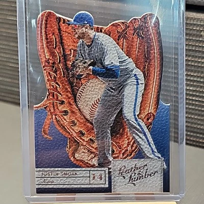 2019 Panini Leather & Lumber Die-Cut Justin Smoak #31 Toronto Blue Jay's MLB  - Image 1 of 2