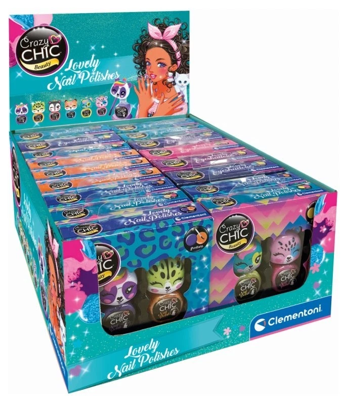 Set trucchi giocattolo Clementoni 81363 CRAZY CHIC Lovely Smalty Duo s