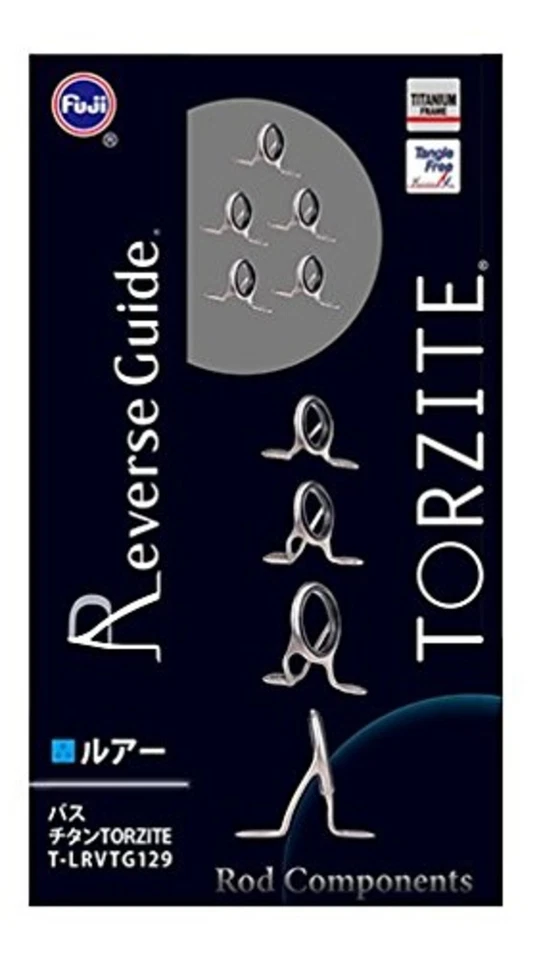 Fuji Kogyo T-lrvtg129 LRV Guide Set Torzite Ring Titanium Frame Japan Trackng