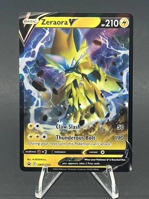 Zeraora V #SWSH263 SWSH: Sword & Shield Promo Cards 250001 - Image 1 of 2