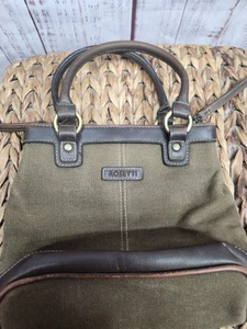 Rosetti Crossbody Bag with Adjustable Strap Stylish Vinyl Trim  - Picture 1 of 9