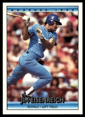 1992 Donruss #297 Jim Eisenreich - Image 1 of 2