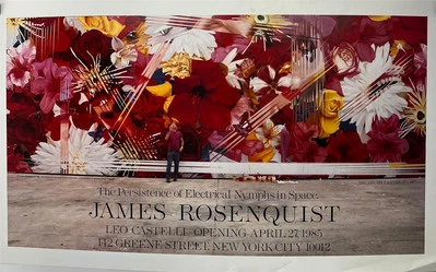 James Rosenquist A Persistência das Ninfas Elétricas no Espaço 1985 - Imagem 1 de 4