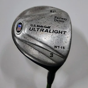 US Kids Golf Ultralight WT-15 3 Driver 21 Degree USKG - Right Handed K-Flex 57" - Picture 1 of 10