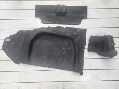 Mazda Miata Mx5 1990-1997 OEM negro maletero alfombra juego de cubierta de batería NA *LEER* Foto 1 de 4