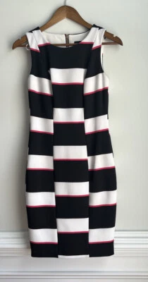 Vestido elegante midi ceñido al cuerpo Dres By Jax vestido geométrico sin mangas Foto 1 de 4