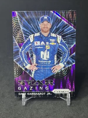 2018 Prizm Racing Dale Earnhardt Jr Star Gazing PURPLE FLASH PRIZM #69 - Image 1 of 2