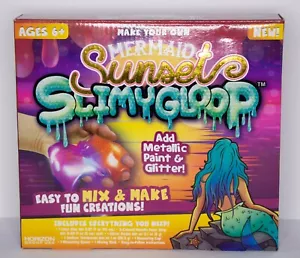 Slime Mermaid Sunset Slimy Gloop Make your own Slime Mix & Make Toy Ages 6+ - Picture 1 of 3