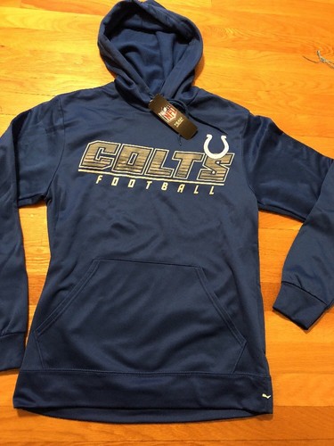 VETEMENTS Felpa con cappuccio Indianaopolis Colts nuova con etichetta uomo taglia small nuova abbigliamento squadra NFL