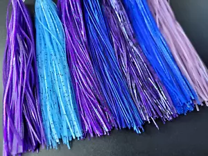 RUBBER SILICONE LEGS - Fly Tying Material - 7 COLORS Available - Sili Legs - NEW - Picture 1 of 22