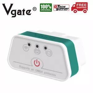 Vgate iCar2 WIFI Bluetooth3.0 BLE 4.0 OBD2 Scanner Code Reader Auto Diagnostic - Picture 1 of 9