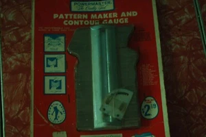 Vintage Powermaster*pattern maker & contour gauge*by Oxwell* New in package - Picture 1 of 2