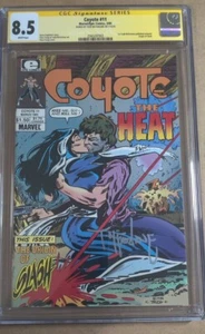 Coyote #11 - CGC 8.5 Super Key - SS Signed Todd McFarlane 1st Published Artwork! - Picture 1 of 7