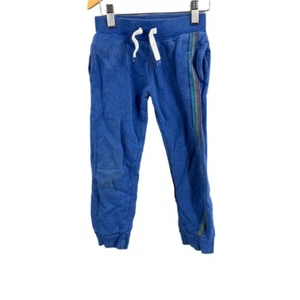 Felpa uccellino blu righe arcobaleno gamba coulisse 5-6 anni 100% cotone - Foto 1 di 5
