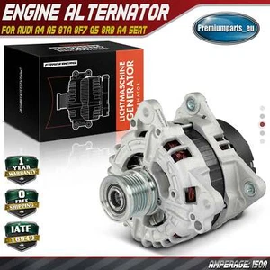 Alternator for Audi A4 A5 8TA 8F7 Q5 8RB A4 Allroad B8 8KH Seat Exeo 0125711081 - Picture 1 of 11