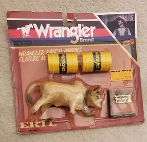 Vintage Ertl Wrangler Rodeo Ranch Animals Brahama Bull #253 ASST #251AO Sealed - Picture 1 of 7