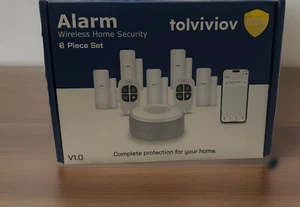 tolviviov Home Security 11 Pieces Smart Home Alarm Security System Smart App - Picture 1 of 1