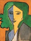 Portrait de Lydia Delectorskaya : Henri Matisse : Archives Toile Art