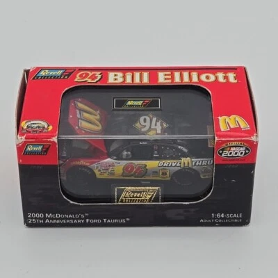 McDonald's 25th Ford Taurus Nascar 2000 Bill Elliott 1:64* autografiado* Foto 1 de 3