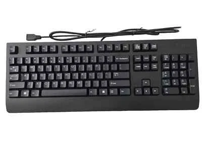 Lenovo KBBH21  Keyboard Wired Standard Black USB - Image 1 of 2