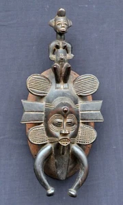 Afrikanische Maske SENOUFO (Elfenbeinküste-Burkina Faso) - Bild 1 von 5