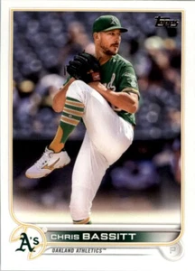 2022 Topps Series 2 #456 Chris Bassitt - Oakland Athletics BASE BASEBALL CARD - Picture 1 of 2