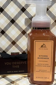 Bath and & Body Works Gentle Foaming Hand Soap KITCHEN MANDARIN White Barn - Picture 1 of 3