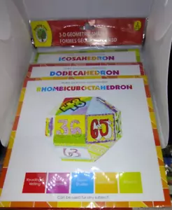 Teaching Tree3D Geometric Shape - Dodecahedron, Icosahderon, Rhombicuboctahedron - Picture 1 of 4